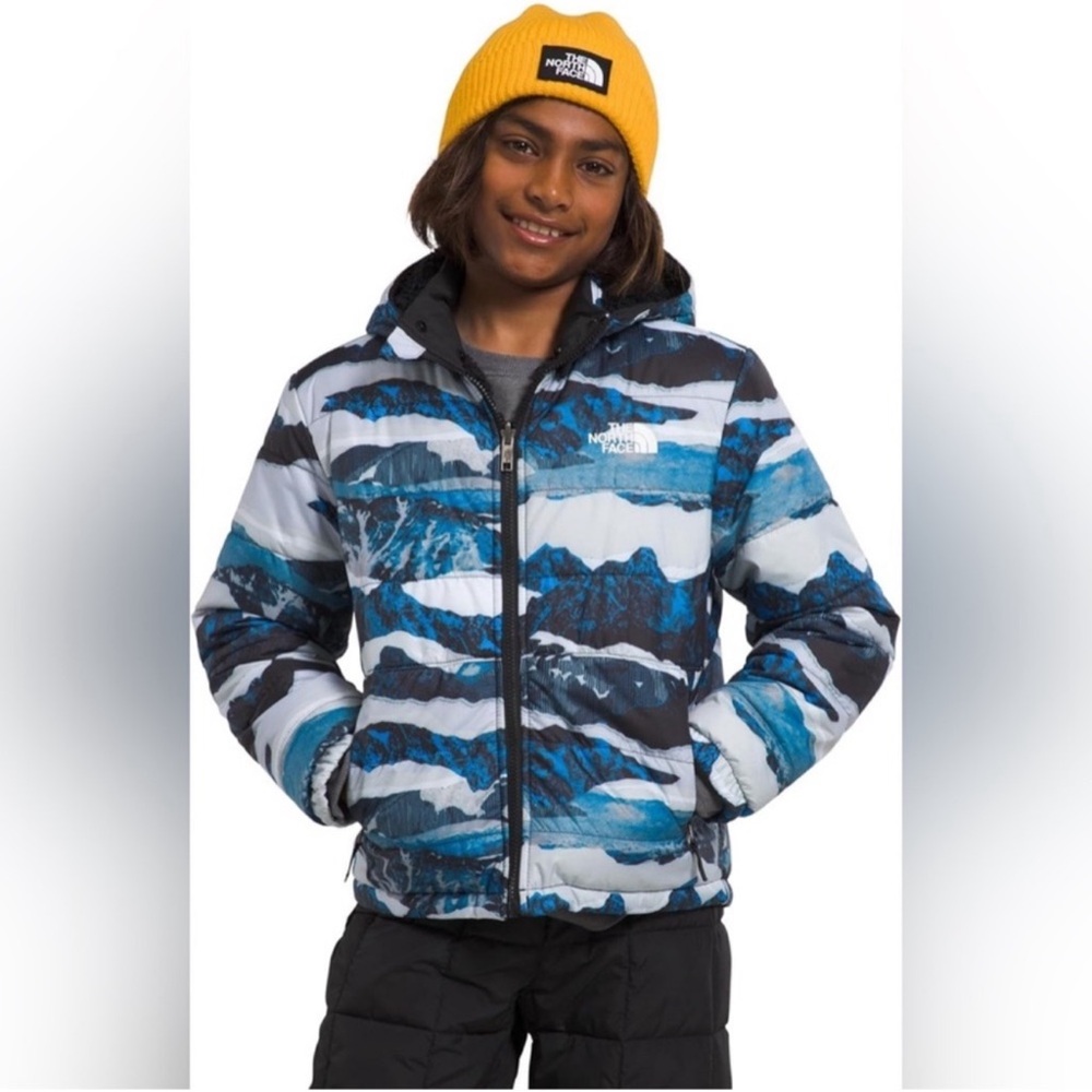 THE NORTH FACE Boys Reversible Mt Chimbo Full Zip Hooded Jacket